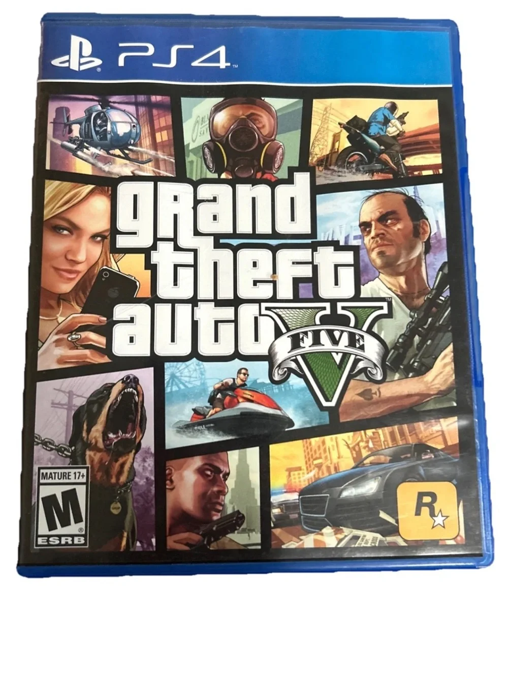 Sony PS4 Grand Theft Auto V - Blue Case
